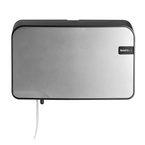 Quartz duo coreless toiletrolhouder